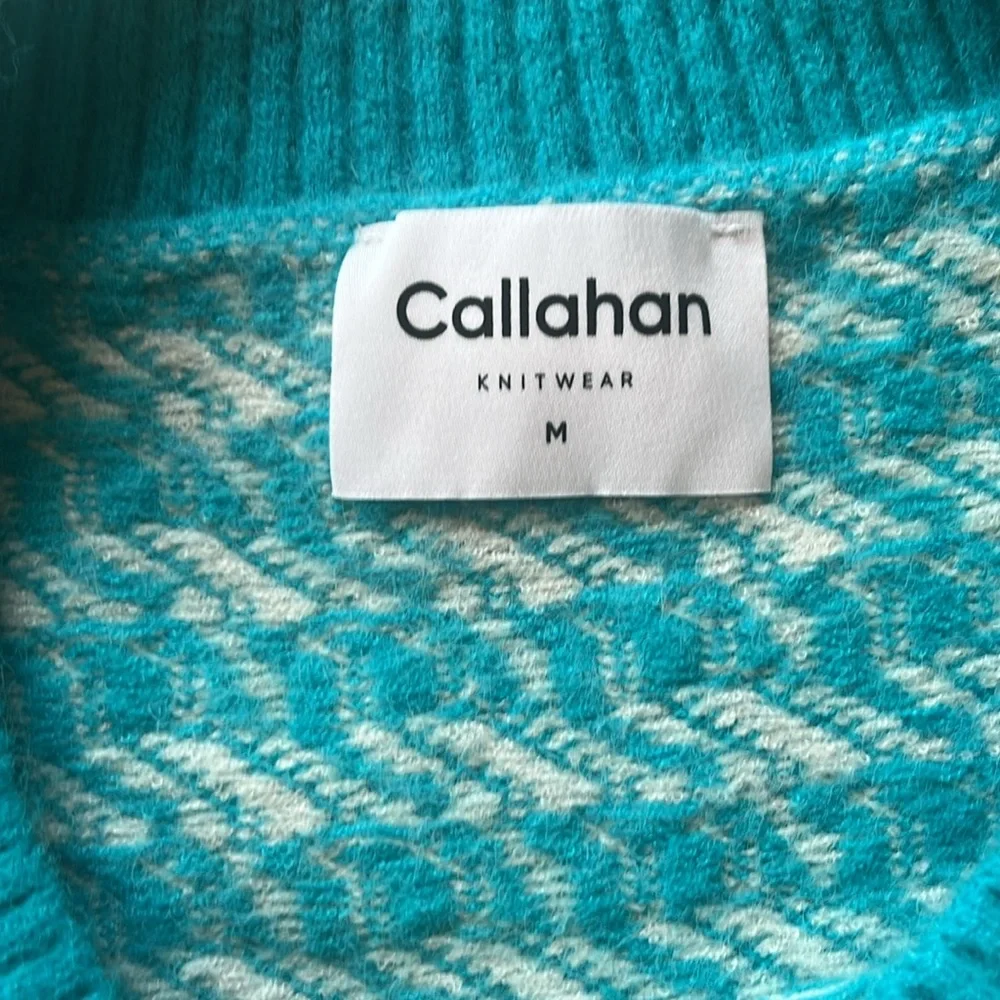 NWT Callahan x Revolve Top & Skirt Set in Argyle Blue - Picture 7 of 7